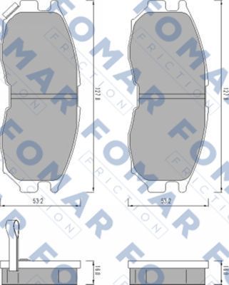 FOMAR Friction FO 479181