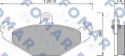 FOMAR Friction FO 625581