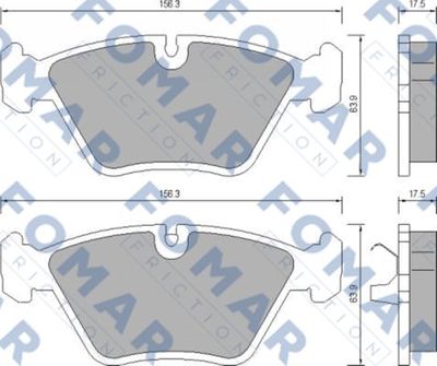 FOMAR Friction FO 649281