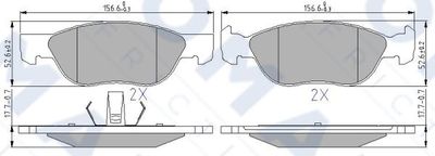 FOMAR Friction FO 632281