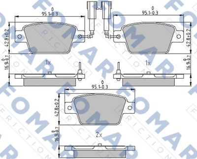 FOMAR Friction FO 239381