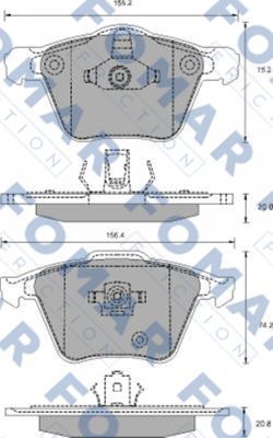 FOMAR Friction FO 698081