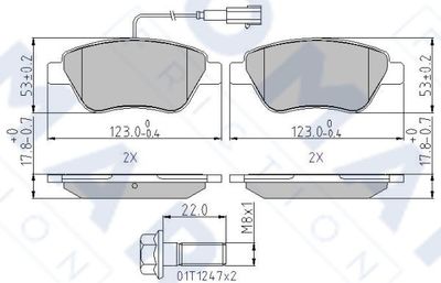 FOMAR Friction FO 217681