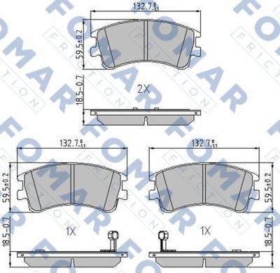 FOMAR Friction FO 924981