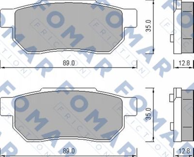 FOMAR Friction FO 456381