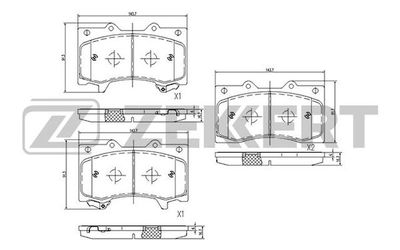 ZEKKERT BS-2542