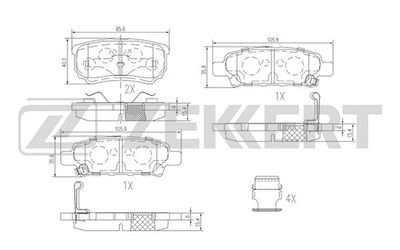 ZEKKERT BS-1358