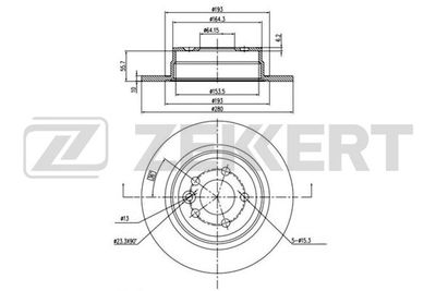 ZEKKERT BS-5808