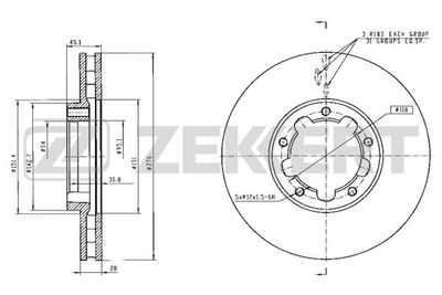 ZEKKERT BS-5743