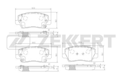 ZEKKERT BS-3068