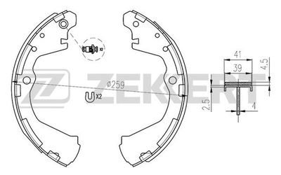 ZEKKERT BK-4110