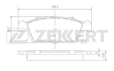 ZEKKERT BS-1769