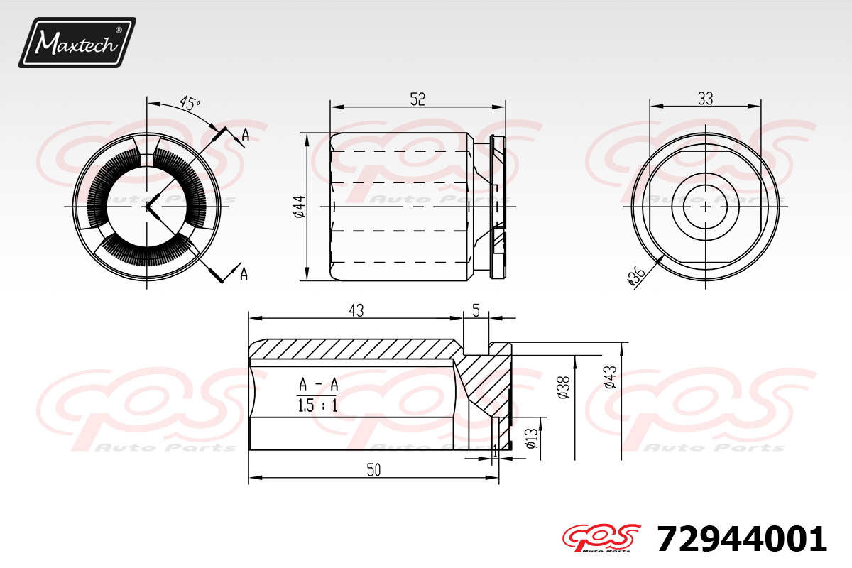 MAXTECH 72951009