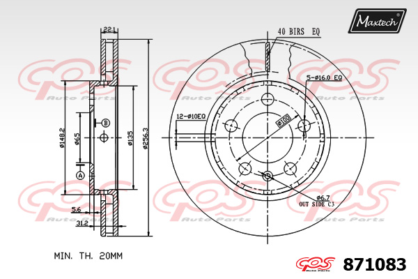 MAXTECH 72951003