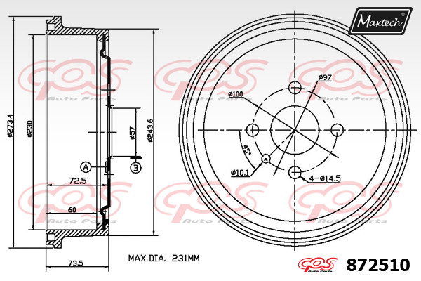 MAXTECH 72930008