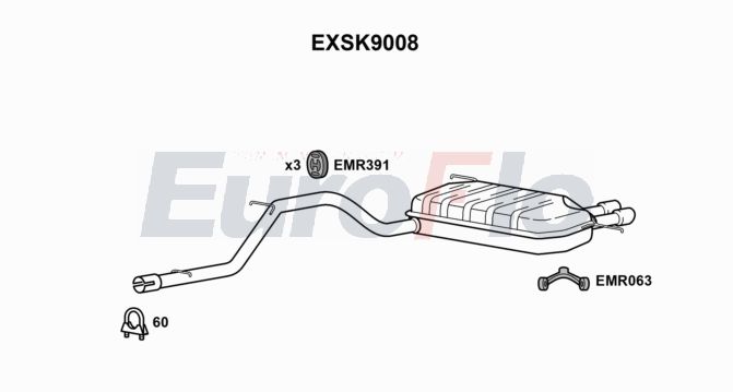 EuroFlo EXSK9008 EuroFlo EXSK9008
