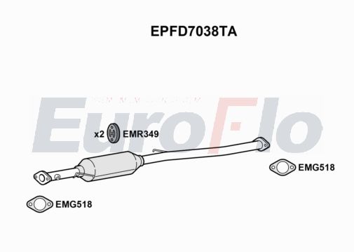 EuroFlo EPFD7038TA EuroFlo EPFD7038TA