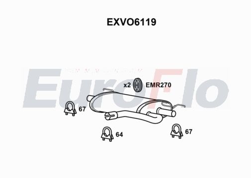 EuroFlo EXVO6119