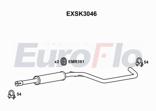 EuroFlo EXSK3046 EuroFlo EXSK3046