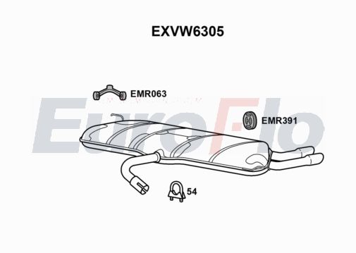 EuroFlo EXVW6305 EuroFlo EXVW6305