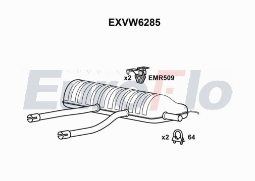 EuroFlo EXVW6285 EuroFlo EXVW6285