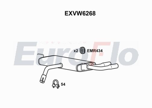 EuroFlo EXVW6268 EuroFlo EXVW6268