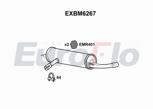 EuroFlo EXBM6267