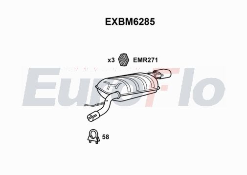 EuroFlo EXBM6285