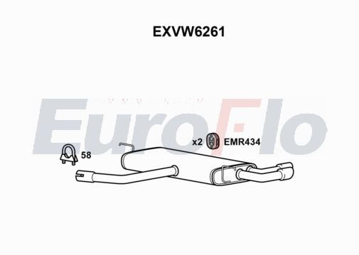 EuroFlo EXVW6261 EuroFlo EXVW6261
