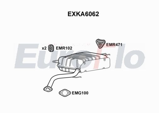 EuroFlo EXKA6062 EuroFlo EXKA6062
