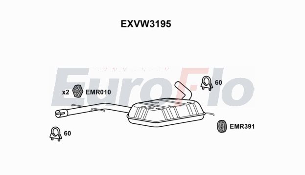 EuroFlo EXVW3195 EuroFlo EXVW3195