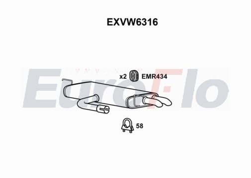 EuroFlo EXVW6316