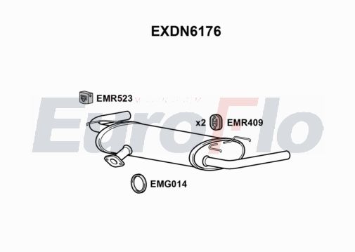 EuroFlo EXDN6176 EuroFlo EXDN6176