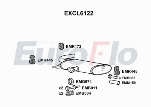 EuroFlo EXCL6122 EuroFlo EXCL6122
