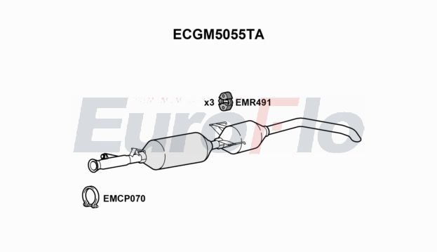EuroFlo ECGM5055TA