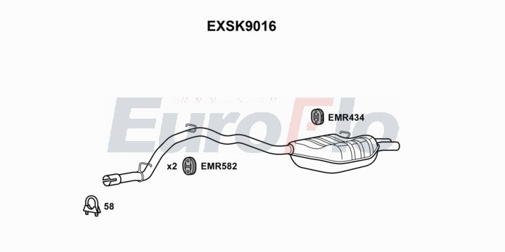 EuroFlo EXSK9016