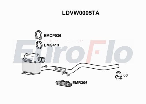 EuroFlo LDVW0005TA