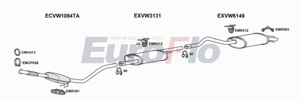 EuroFlo VWTRA25D 9018C EuroFlo VWTRA25D 9018C