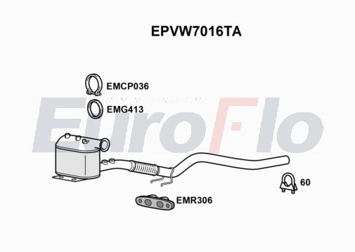 EuroFlo EPVW7016TA