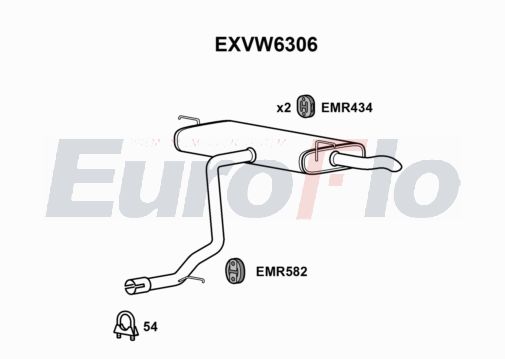 EuroFlo EXVW6306 EuroFlo EXVW6306