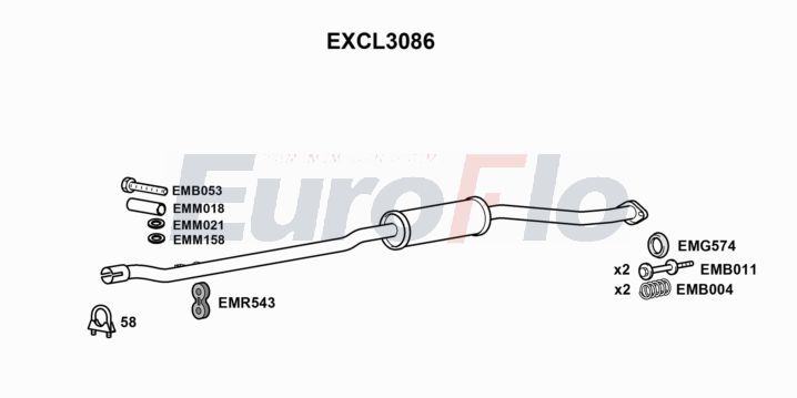 EuroFlo EXCL3086 EuroFlo EXCL3086