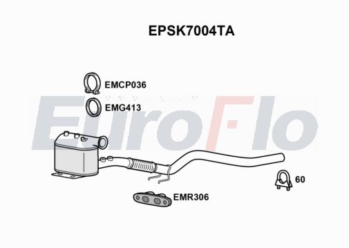 EuroFlo EPSK7004TA