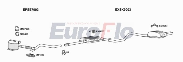 EuroFlo SKSUP20D 0100LHD EuroFlo SKSUP20D 0100LHD