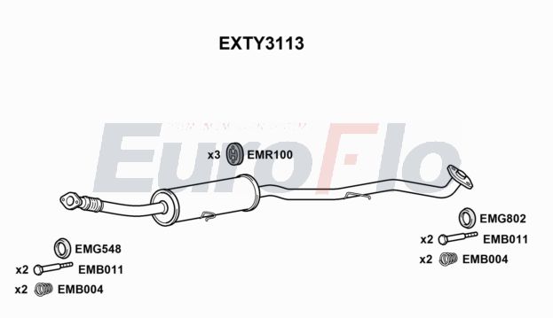 EuroFlo EXTY3113 EuroFlo EXTY3113