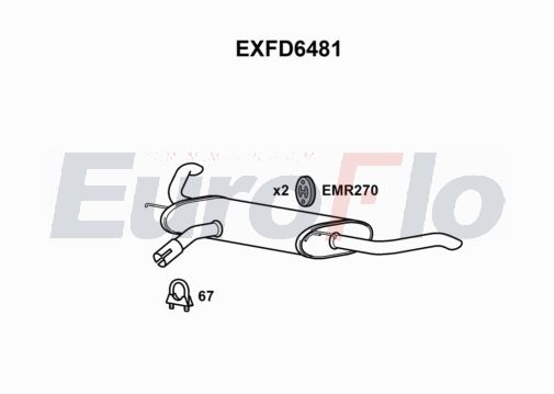EuroFlo EXFD6481 EuroFlo EXFD6481