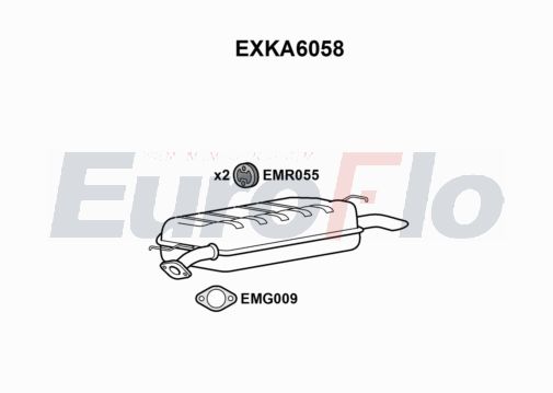 EuroFlo EXKA6058 EuroFlo EXKA6058