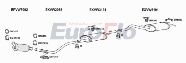 EuroFlo VWTRA25D 9018B EuroFlo VWTRA25D 9018B