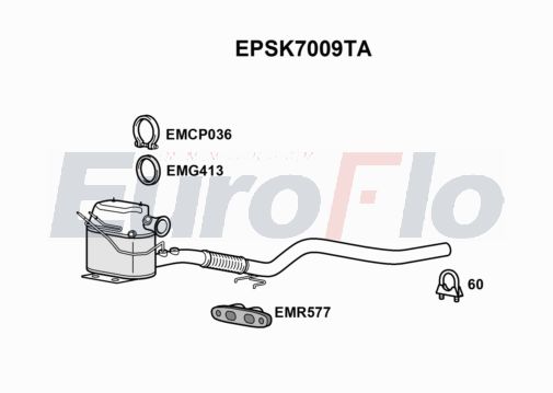 EuroFlo EPSK7009TA
