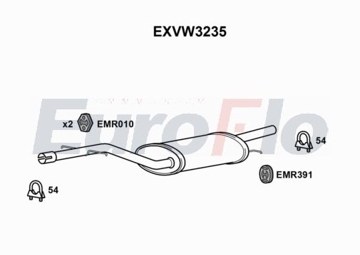EuroFlo EXVW3235 EuroFlo EXVW3235