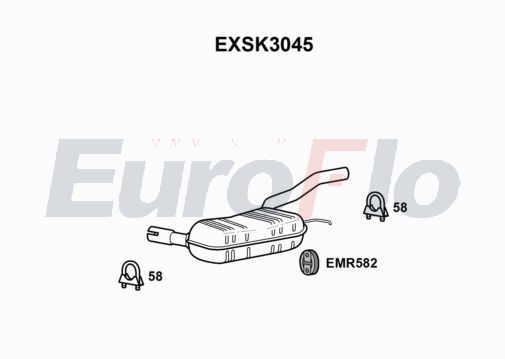 EuroFlo EXSK3045 EuroFlo EXSK3045